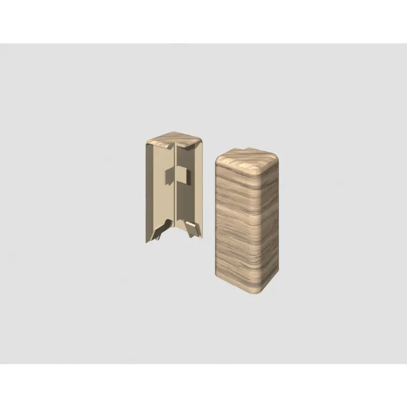 AU&szlig;ENECKE Grau, Eichefarben