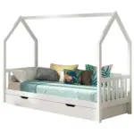 XXXLutz Lauterach - Ihr M&ouml;belhaus bei Bregenz Hausbett Rollrost, Bettschublade 90/200 cm in Wei&szlig;