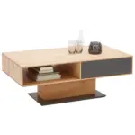 XXXLutz Lauterach - Ihr M&ouml;belhaus bei Bregenz Couchtisch in Holz, Glas 115/65/44 cm