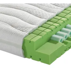 Kaltschaummatratze 1 Four ME, Modell 2 160/200 cm H&ouml;he ca. 22 cm