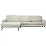 XXXLutz Lauterach - Ihr M&ouml;belhaus bei Bregenz Ecksofa in Cord Creme 178/302 cm