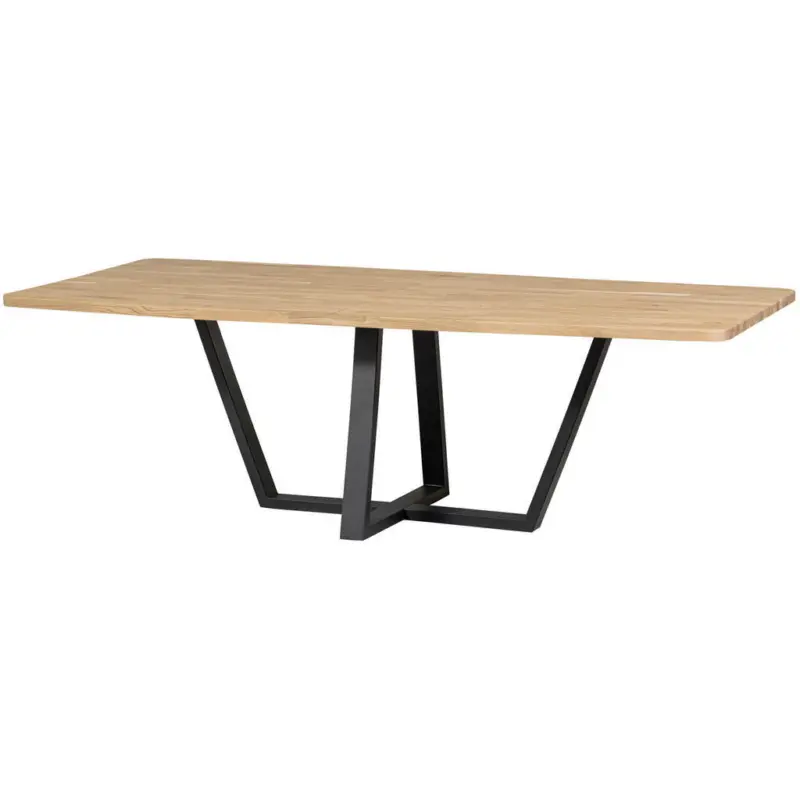 Esstisch in Holz, Metall 240/100/77 cm