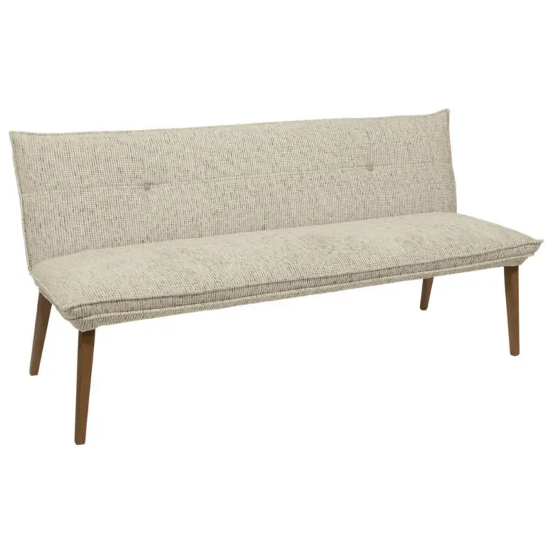 Sitzbank 199/86/65 cm in Eichefarben, Beige