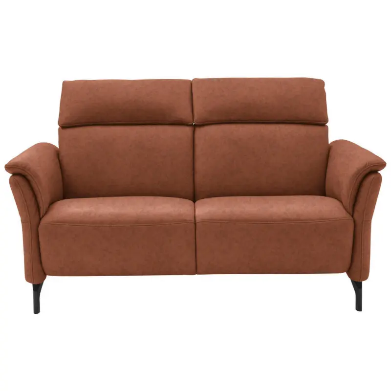 2-Sitzer-Sofa in Echtleder Cognac
