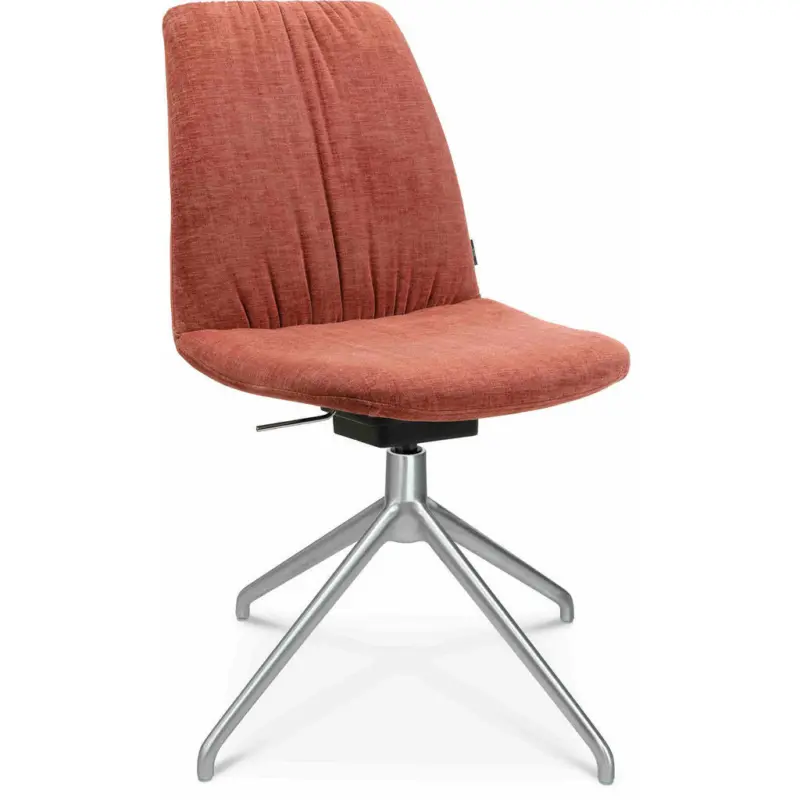 Stuhl Sitzfl&auml;che 360&deg; drehbar Velours