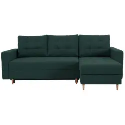 Ecksofa in Petrol 232/141 cm