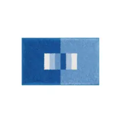 Badematte Blau 60/90 cm