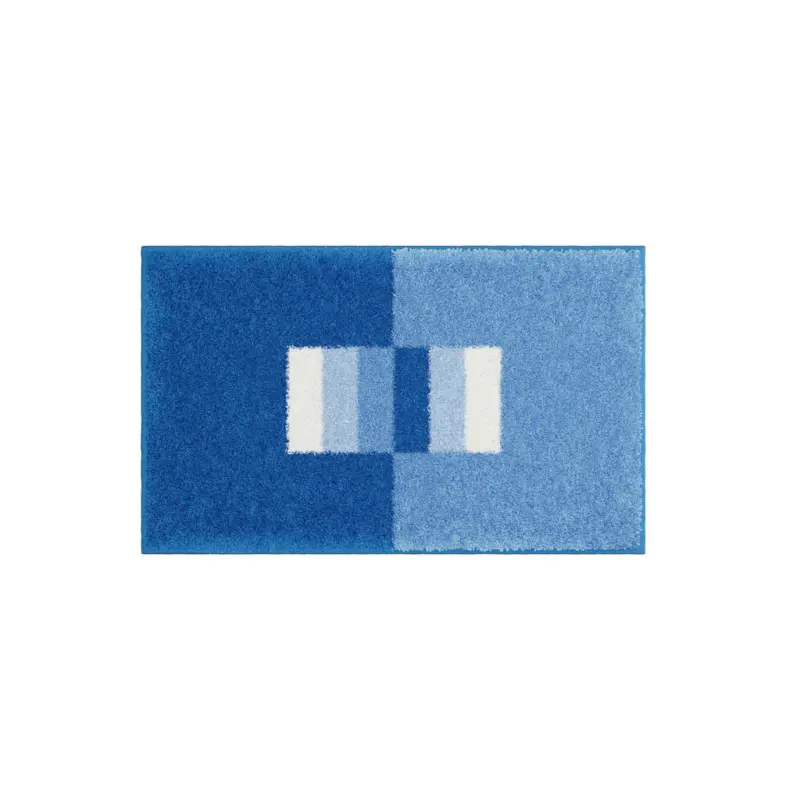 Badematte Blau 60/90 cm