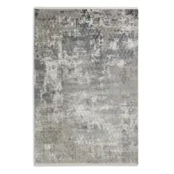 Webteppich 133/190 cm Vision Anthrazit