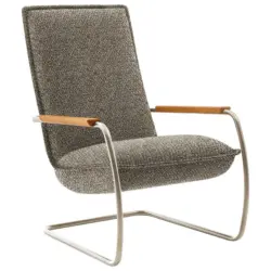 Sessel in Flachgewebe Gr&uuml;n