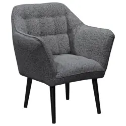 Sessel in Webstoff Anthrazit