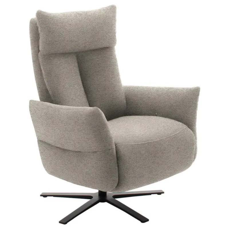 Fernsehsessel in Chenille Beige