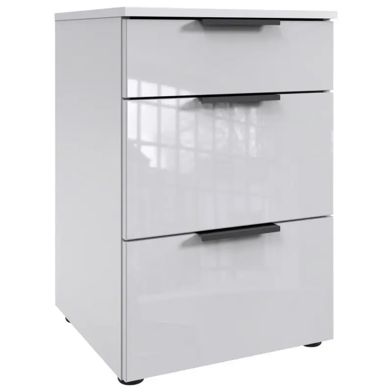 Nachtk&auml;stchen 41/61/41 cm in Wei&szlig;