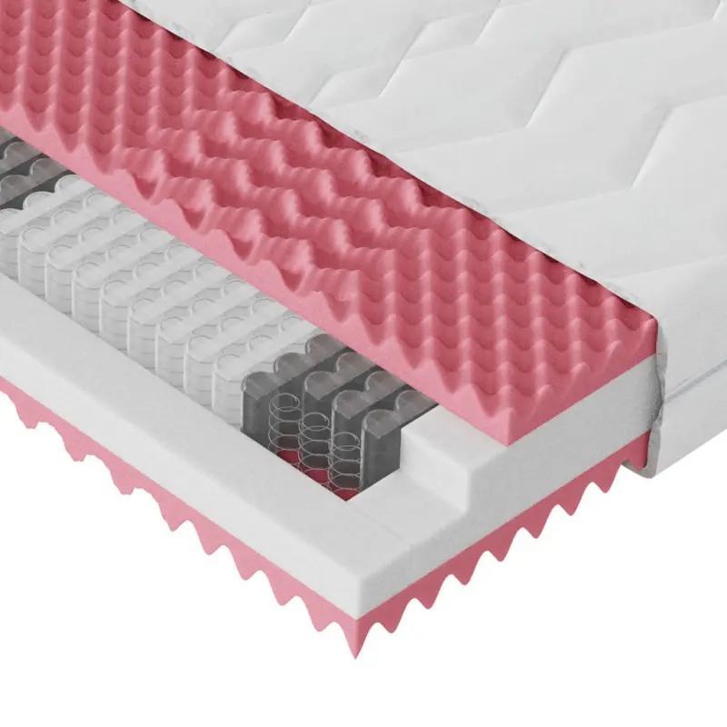 Taschenfederkernmatratze 100/200 cm H&ouml;he ca. 22 cm