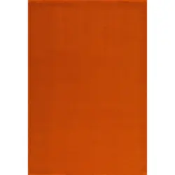 Webteppich 120/170 cm Uni Orange