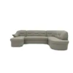 XXXLutz Lauterach - Ihr M&ouml;belhaus bei Bregenz Wohnlandschaft in Mikrofaser Graubraun