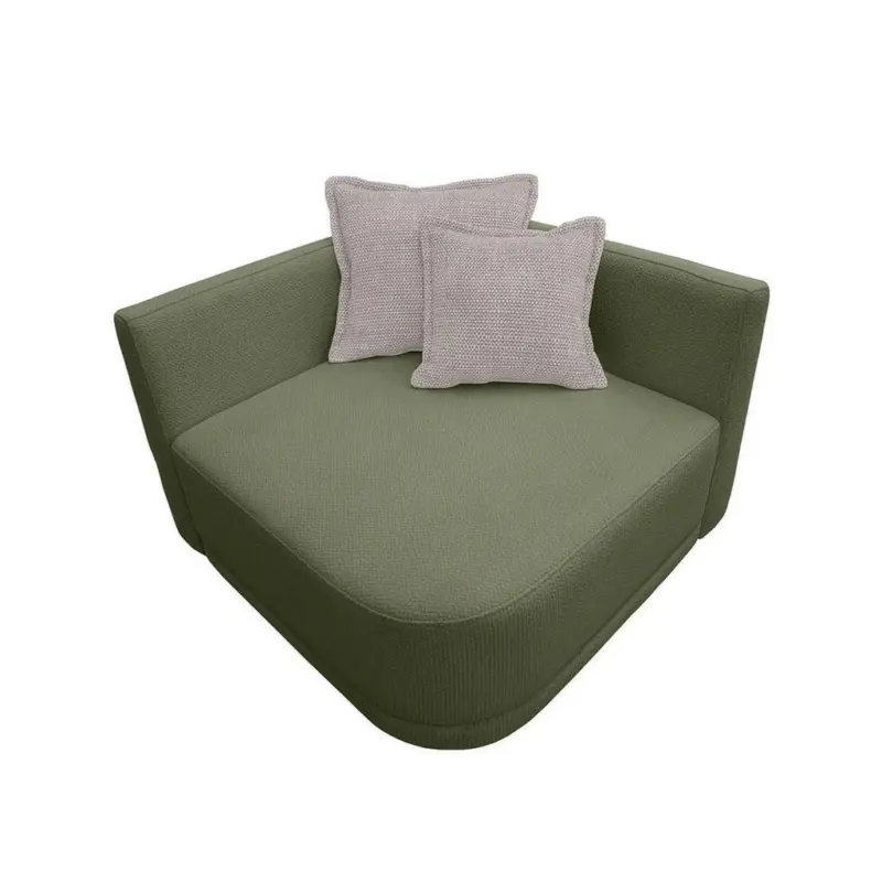 Sofa Zuri in Struktur Gr&uuml;n