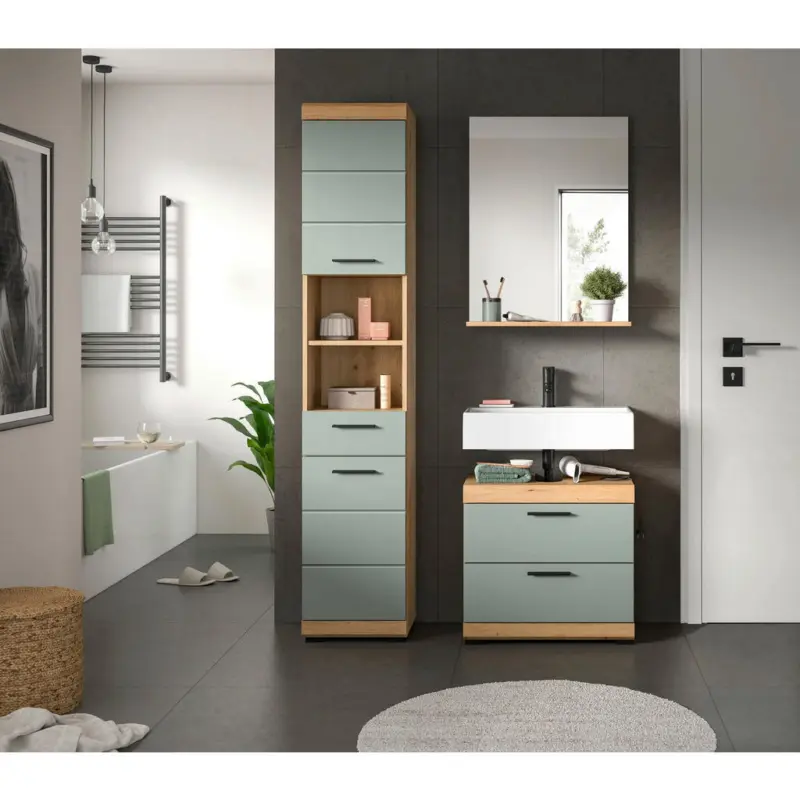 Badezimmer 3-teilig in 112 cm