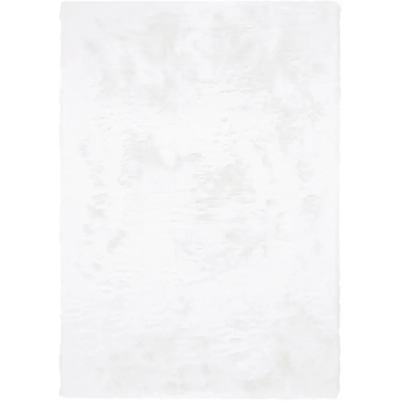 Hochflorteppich 160/230 cm Silky Haven Creme, Wei&szlig;