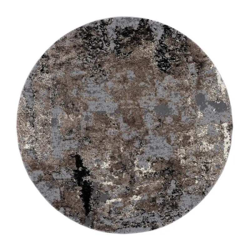 Webteppich 240 cm Timeline Quantum Braun, Beige