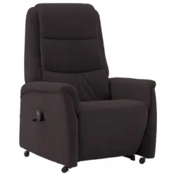 Fernsehsessel in Mikrofaser Mokka