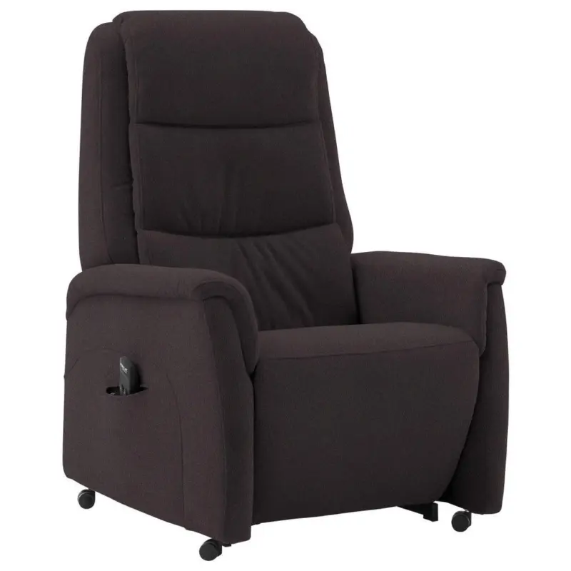 Fernsehsessel in Mikrofaser Mokka