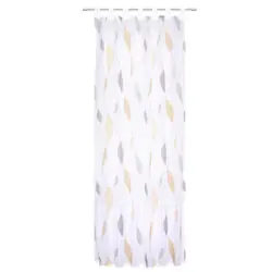 Schlaufenvorhang transparent