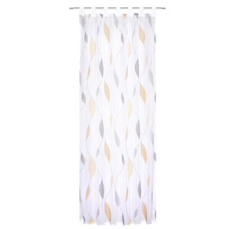 Schlaufenvorhang transparent