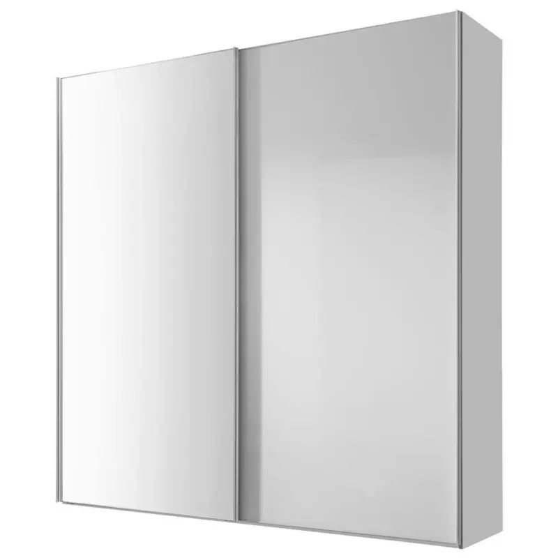 Schwebet&uuml;renschrank in Wei&szlig;