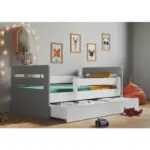 XXXLutz Lauterach - Ihr M&ouml;belhaus bei Bregenz Kinder-/Juniorbett 80/180 cm in Grau, Wei&szlig;