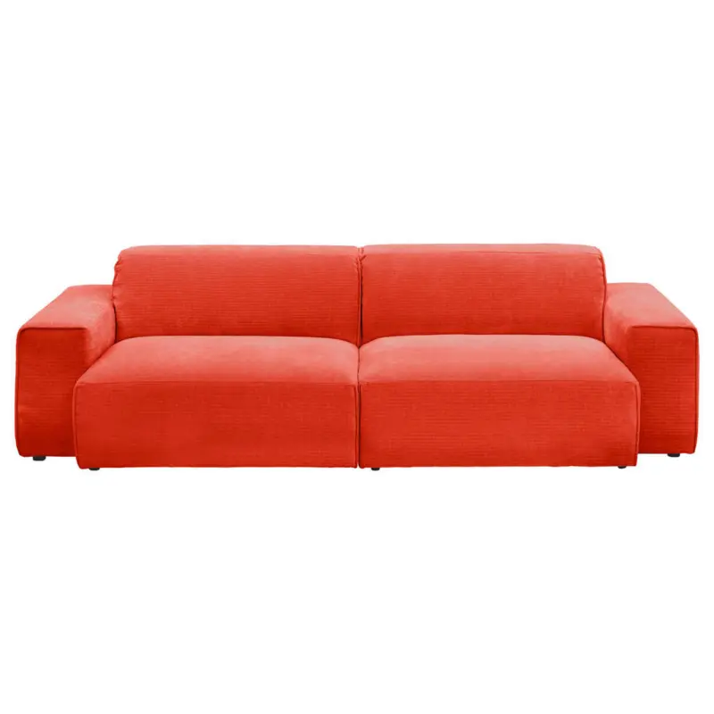 Bigsofa in Chenille Rot