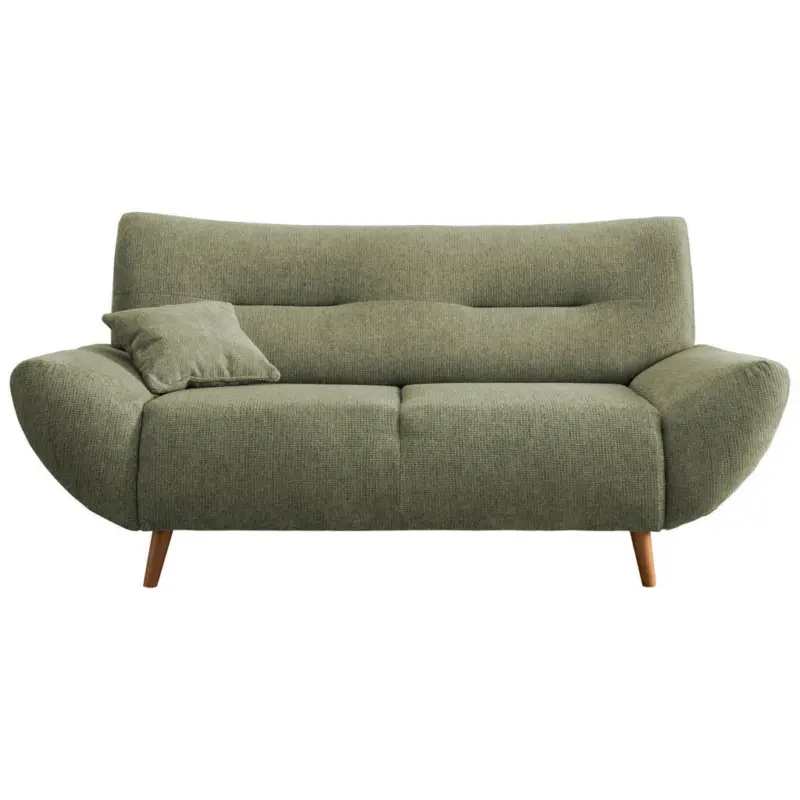 2-Sitzer-Sofa in Chenille Gr&uuml;n