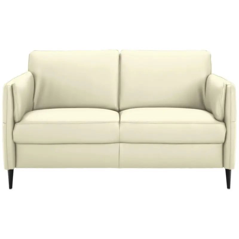 2,5-Sitzer Latina in Echtleder Wei&szlig;