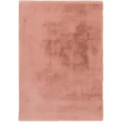 Hochflorteppich 67/130 cm Silky Haven Rosa