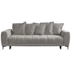 Schlafsofa Weronika in Struktur Grau