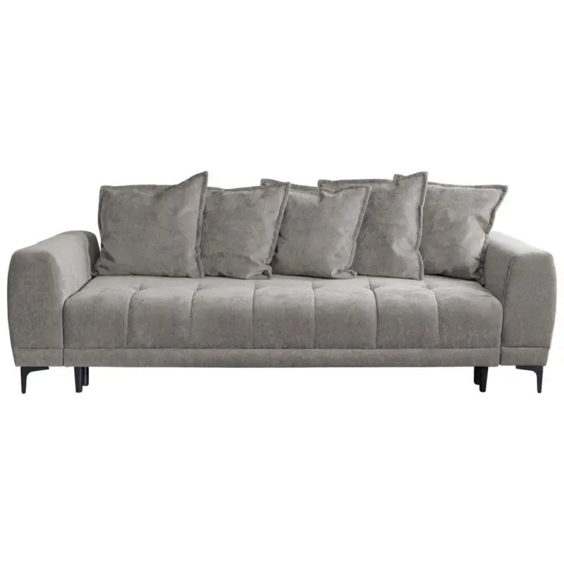 Schlafsofa Weronika in Struktur Grau