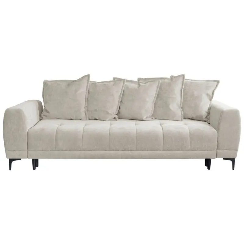 Schlafsofa Weronika in Struktur Creme