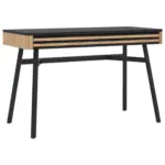 XXXLutz Lauterach - Ihr M&ouml;belhaus bei Bregenz Schreibtisch 120/55/76 cm in Schwarz, Akaziefarben