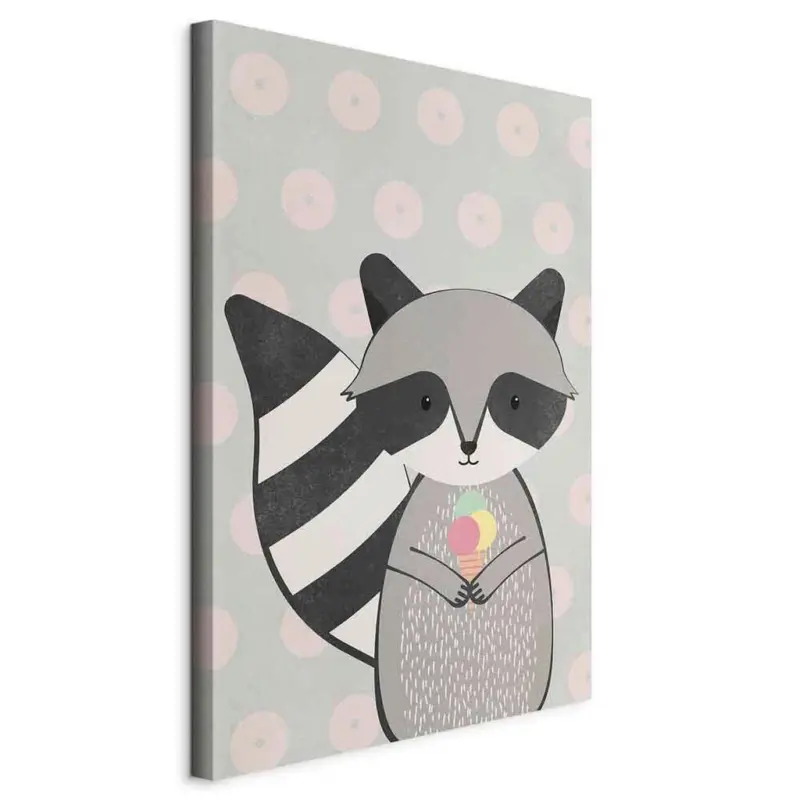 Leinwandbild Abstraktes, Tiere 60/90/1,2 cm