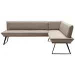 XXXLutz Lauterach - Ihr M&ouml;belhaus bei Bregenz Eckbank 243/163 cm in Schwarz, Eichefarben, Hellbraun