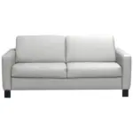 XXXLutz Lauterach - Ihr M&ouml;belhaus bei Bregenz Schlafsofa Aruba in Lederlook Kombination Echtleder/Lederlook Hellgrau