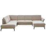 XXXLutz Lauterach - Ihr M&ouml;belhaus bei Bregenz Wohnlandschaft in Velours Graubraun