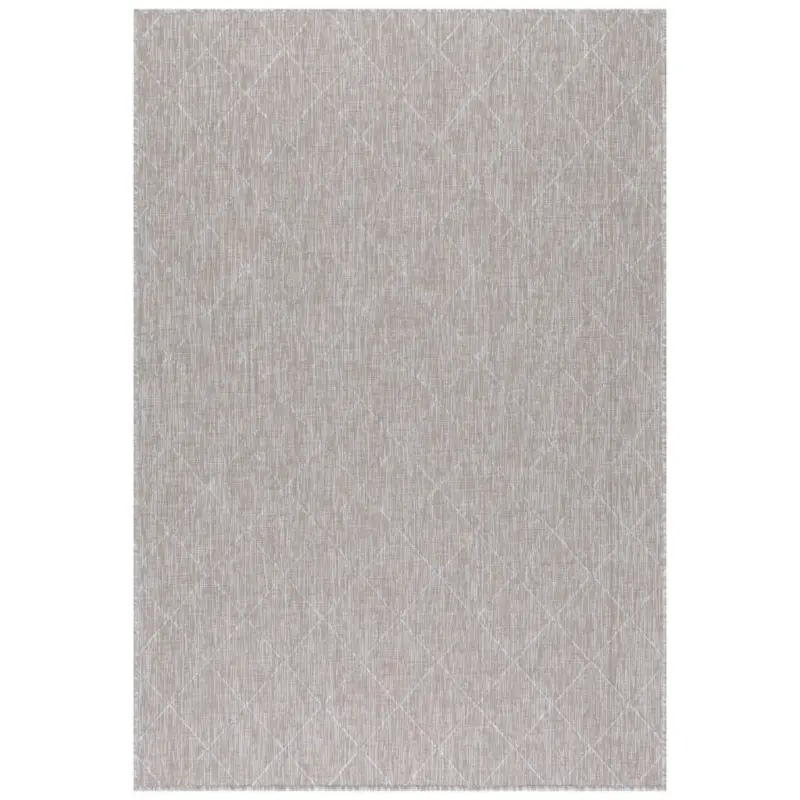 In- und Outdoorteppich 120/170 cm Zagora Grau, Beige