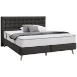 XXXLutz Lauterach - Ihr M&ouml;belhaus bei Bregenz Boxspringbett 180/200 cm in Dunkelgrau