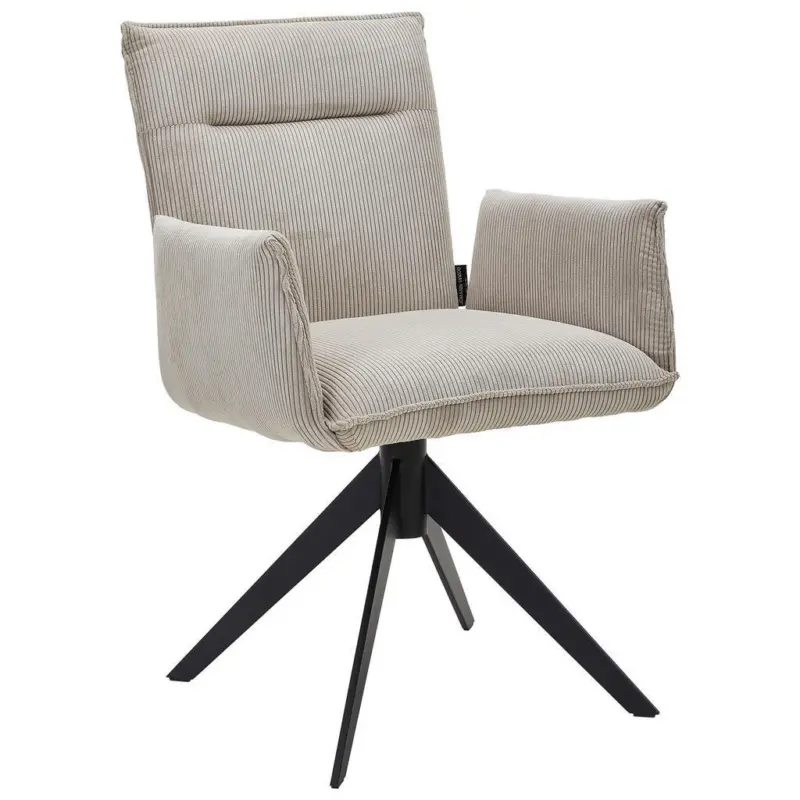 Armlehnstuhl Typenauswahl, inklusive Armlehnen, Gestellauswahl Cord