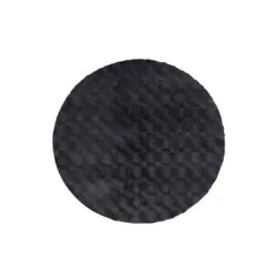 Hochflorteppich 120/120 cm My Diamond Anthrazit