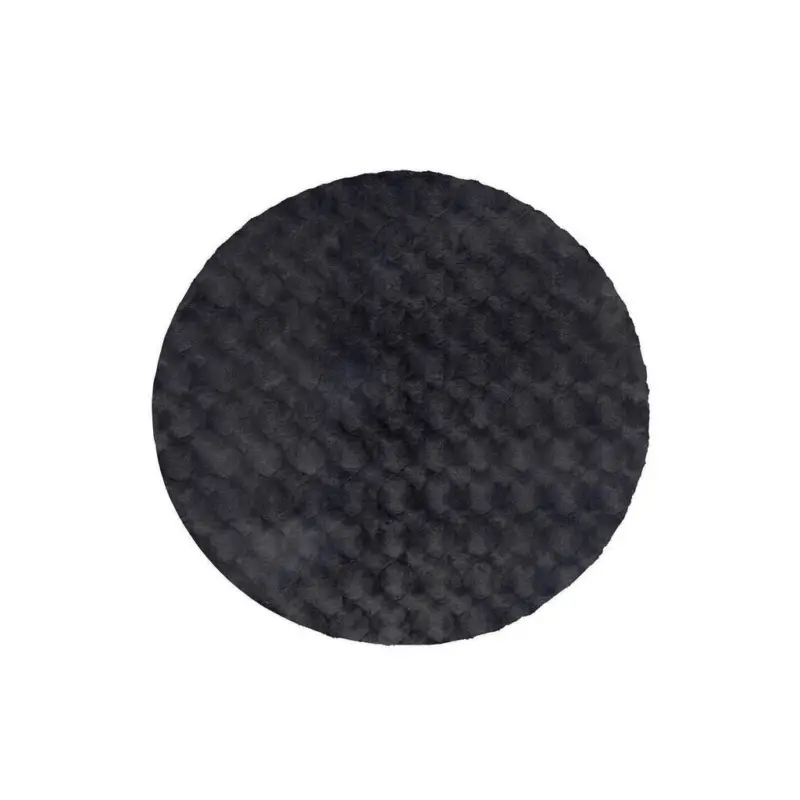 Hochflorteppich 120/120 cm My Diamond Anthrazit