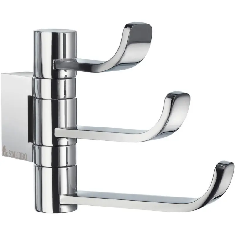 Handtuchhaken in Chromfarben