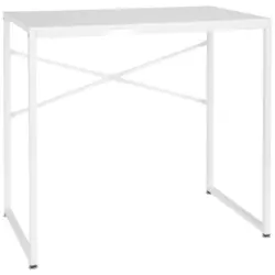 Schreibtisch 78/46/76 cm in Wei&szlig;