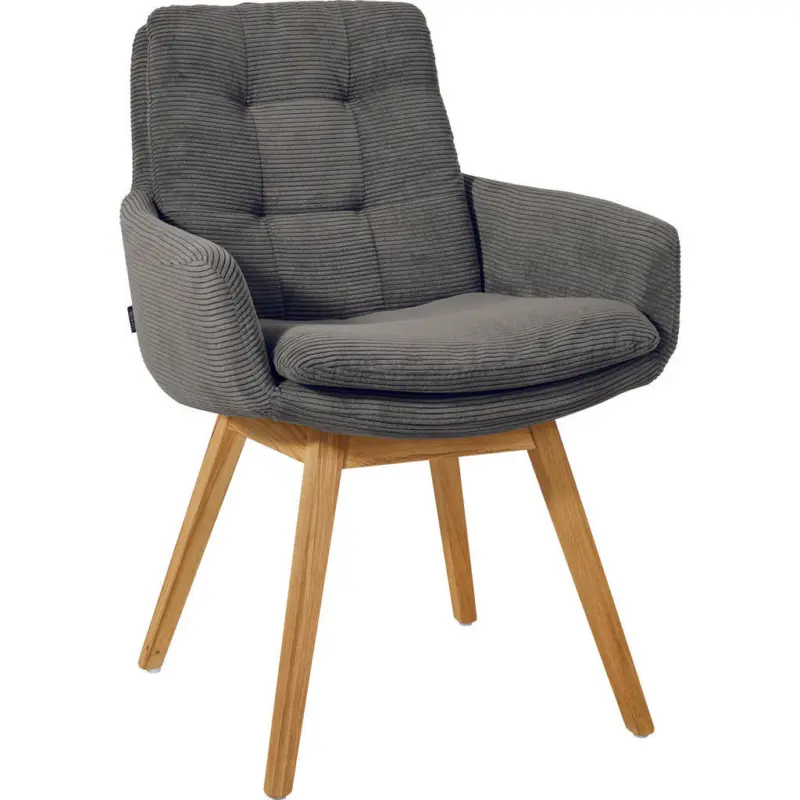 Armlehnstuhl Stoffauswahl, Typenauswahl, Gestellauswahl Cord